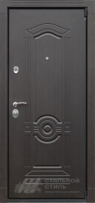 Дверь с зеркалом №52 с отделкой МДФ ПВХ - фото