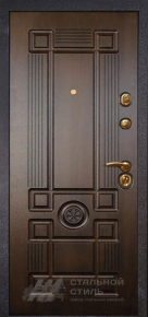 Металлическая уличная дачная дверь ДЧ №16 с отделкой МДФ ПВХ - фото №2