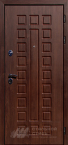 Дверь ДУ №12 с отделкой МДФ ПВХ - фото